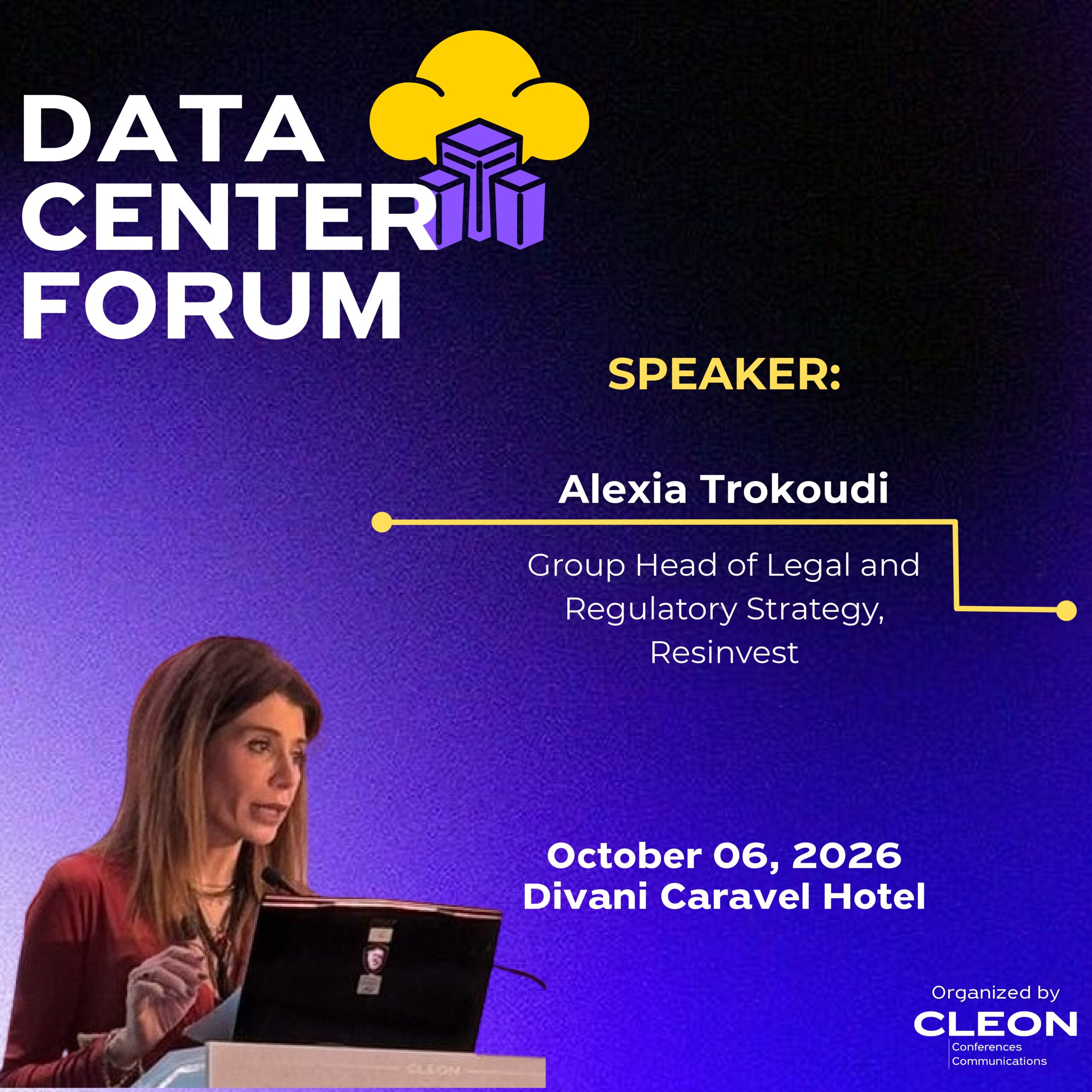 BANNER SPRAKER_DATA CENTER FORUM_Alexia Trokoudi